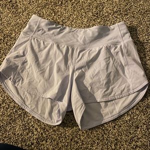 Lululemon High-Waist Speed Up Shorts. 4 inseam. Size 6.